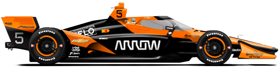 Driver of the #5 Pato O'Ward's Car Livery