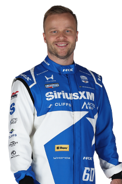 Bust of Felix Rosenqvist, driver of the #60